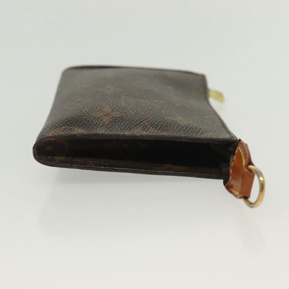 LOUIS VUITTON Monogram Bucket PM Accessory Pouch LV Auth 137065