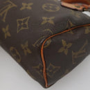 LOUIS VUITTON Monogram Mini Speedy Hand Bag M41534 LV Auth 137066-16
