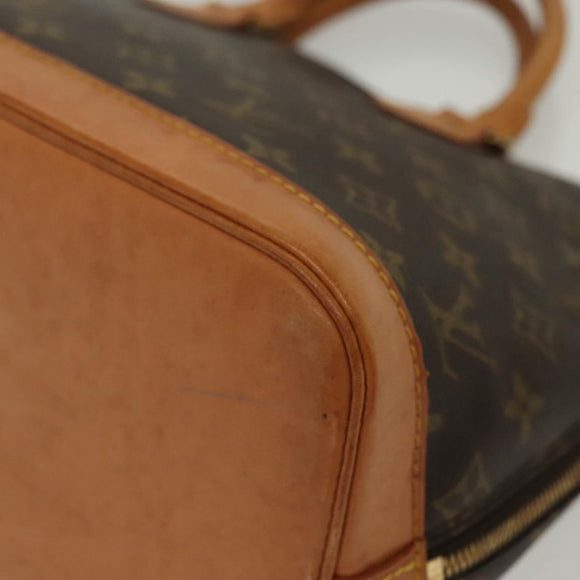 LOUIS VUITTON Monogram Alma Hand Bag M51130 LV Auth 137070