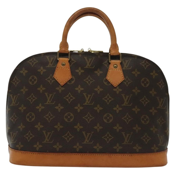 LOUIS VUITTON Monogram Alma Hand Bag M51130 LV Auth 137070