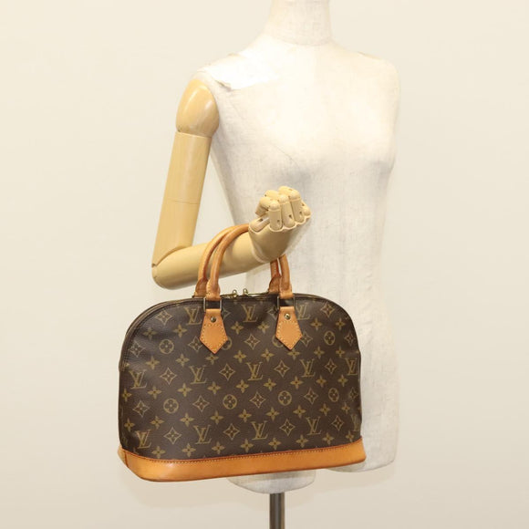 LOUIS VUITTON Monogram Alma Hand Bag M51130 LV Auth 137070