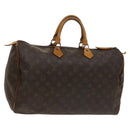 LOUIS VUITTON Monogram Speedy 40 Hand Bag M41522 LV Auth 137073-1