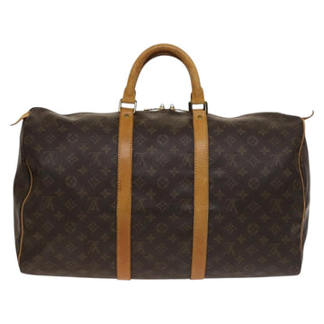 LOUIS VUITTON Monogram Keepall 50 Boston Bag M41426 LV Auth 137093 - 0