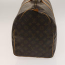 LOUIS VUITTON Monogram Keepall 50 Boston Bag M41426 LV Auth 137093-4