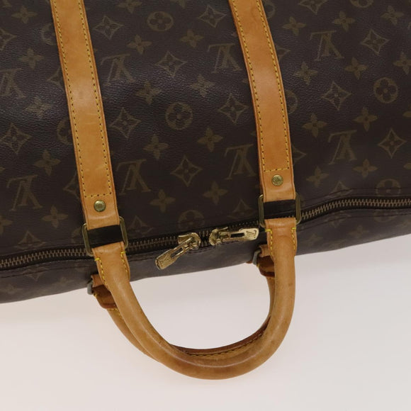 LOUIS VUITTON Monogram Keepall 50 Boston Bag M41426 LV Auth 137093