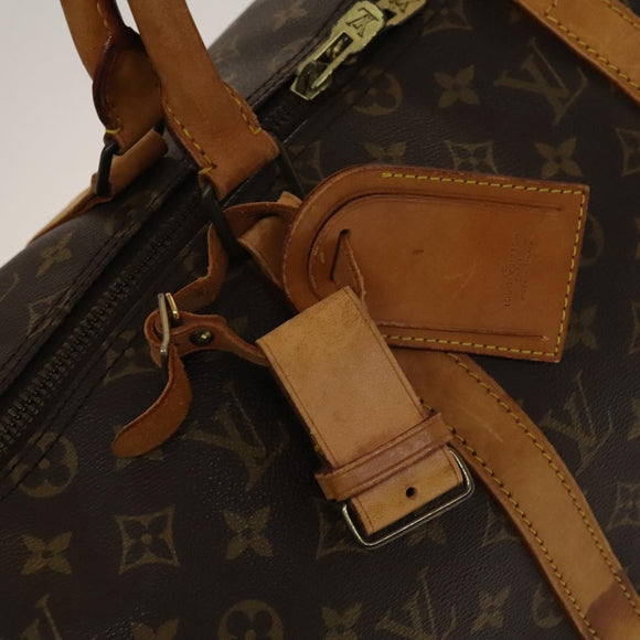 LOUIS VUITTON Monogram Keepall 50 Boston Bag M41426 LV Auth 137095