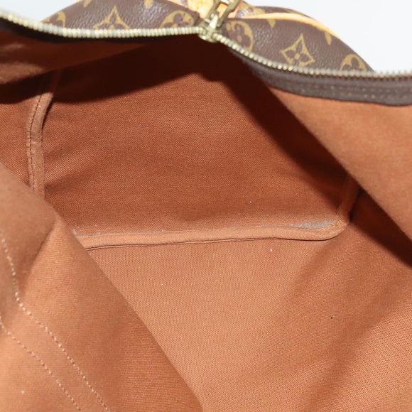 LOUIS VUITTON Monogram Keepall 50 Boston Bag M41426 LV Auth 137095