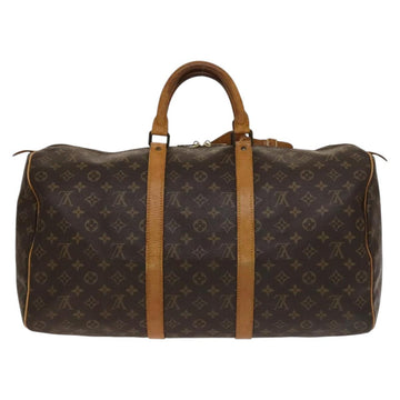 LOUIS VUITTON Monogram Keepall 50 Boston Bag M41426 LV Auth 137095 - 0