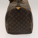 LOUIS VUITTON Monogram Keepall 50 Boston Bag M41426 LV Auth 137095-3