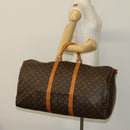 LOUIS VUITTON Monogram Keepall Bandouliere 60 Boston Bag M41412 LV Auth 137098-21
