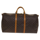 LOUIS VUITTON Monogram Keepall Bandouliere 60 Boston Bag M41412 LV Auth 137098-3