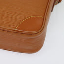 LOUIS VUITTON Epi Danube Shoulder Bag Brown M51694 LV Auth 137109-15