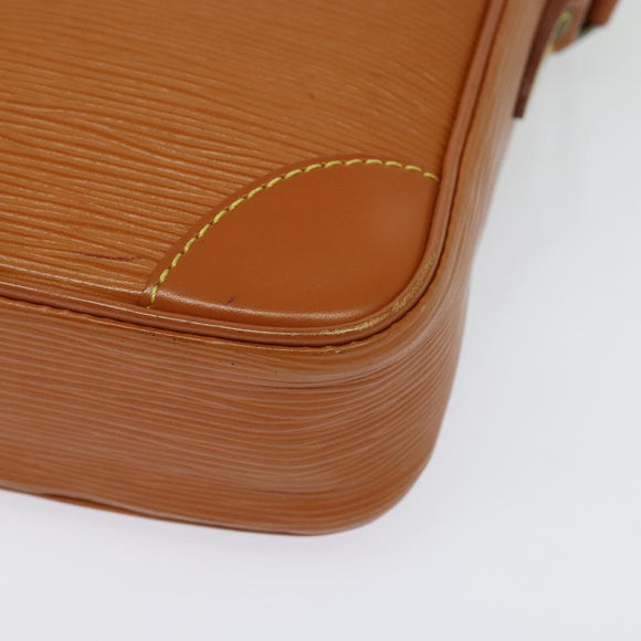 LOUIS VUITTON Epi Danube Shoulder Bag Brown M51694 LV Auth 137109