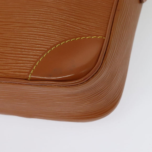 LOUIS VUITTON Epi Danube Shoulder Bag Brown M51694 LV Auth 137109