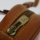 LOUIS VUITTON Epi Danube Shoulder Bag Brown M51694 LV Auth 137109-9