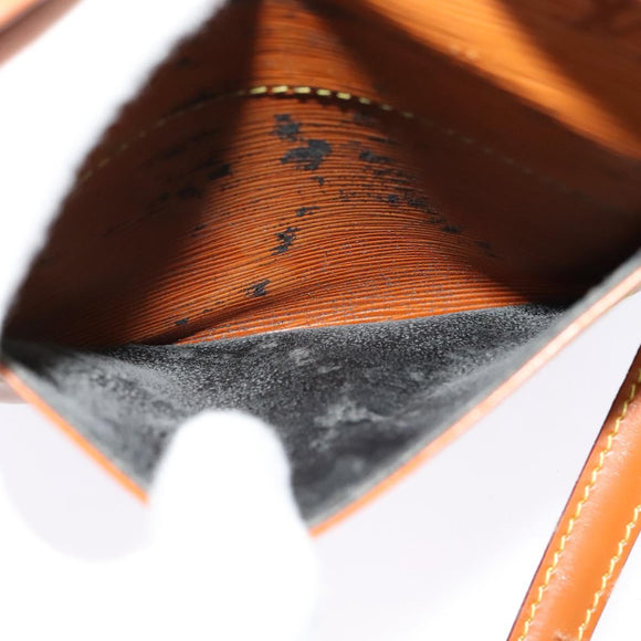 LOUIS VUITTON Epi Danube Shoulder Bag Brown M51694 LV Auth 137109