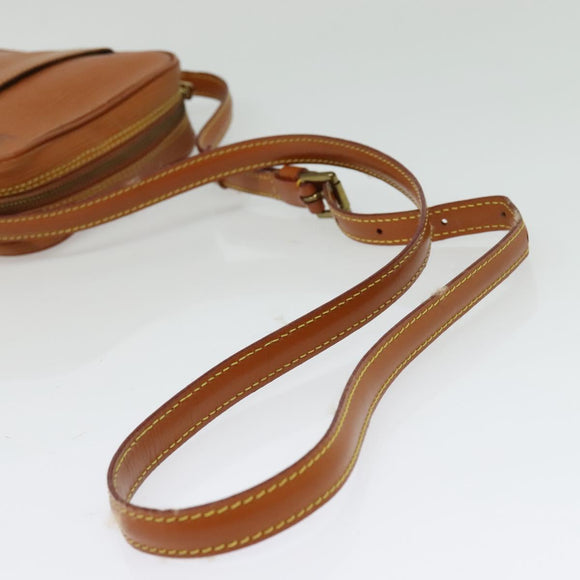 LOUIS VUITTON Epi Danube Shoulder Bag Brown M51694 LV Auth 137109