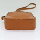 LOUIS VUITTON Epi Danube Shoulder Bag Brown M51694 LV Auth 137109-5