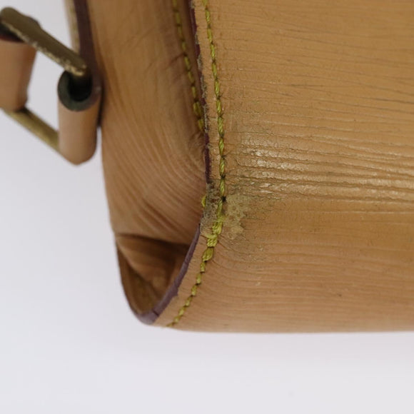 LOUIS VUITTON Epi Saint Cloud GM Shoulder Bag Beige M52196 LV Auth 137110