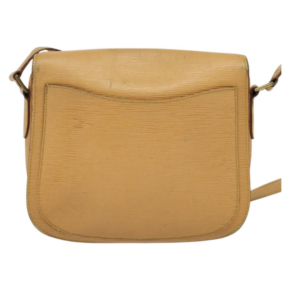 LOUIS VUITTON Epi Saint Cloud GM Shoulder Bag Beige M52196 LV Auth 137110