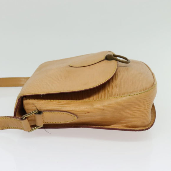 LOUIS VUITTON Epi Saint Cloud GM Shoulder Bag Beige M52196 LV Auth 137110