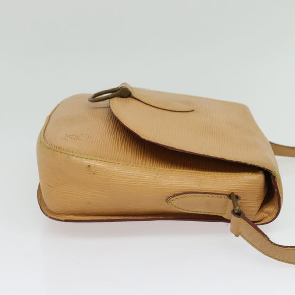 LOUIS VUITTON Epi Saint Cloud GM Shoulder Bag Beige M52196 LV Auth 137110