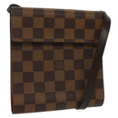 LOUIS VUITTON Damier Ebene CD Case LV Auth 137117-1