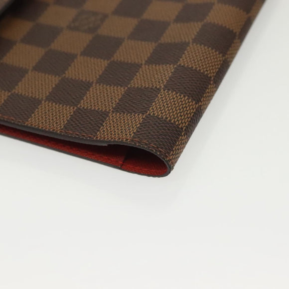 LOUIS VUITTON Damier Ebene CD Case LV Auth 137117
