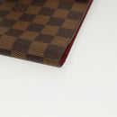 LOUIS VUITTON Damier Ebene CD Case LV Auth 137117-14