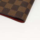 LOUIS VUITTON Damier Ebene CD Case LV Auth 137117-15