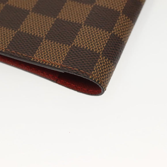 LOUIS VUITTON Damier Ebene CD Case LV Auth 137117