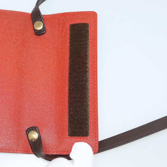 LOUIS VUITTON Damier Ebene CD Case LV Auth 137117