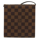 LOUIS VUITTON Damier Ebene CD Case LV Auth 137117-2