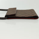 LOUIS VUITTON Damier Ebene CD Case LV Auth 137117-4