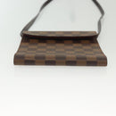 LOUIS VUITTON Damier Ebene CD Case LV Auth 137117-5