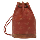 LOUIS VUITTON LV Cup Saint Tropez Shoulder Bag Red M80026 LV Auth 137121-1