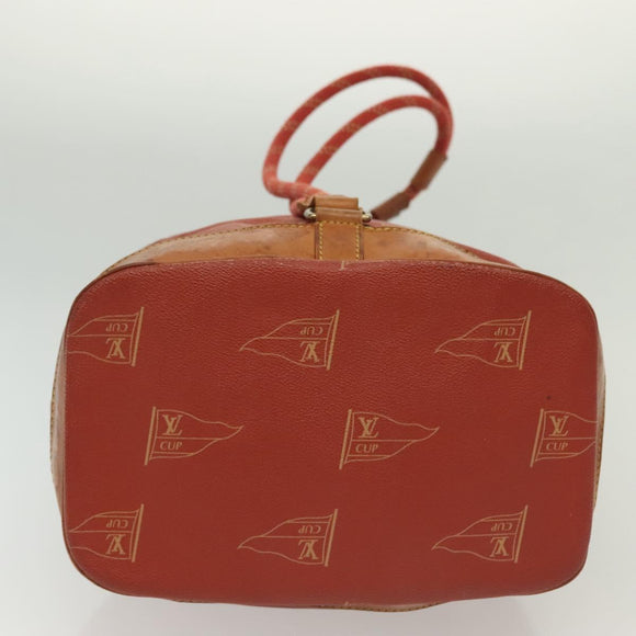 LOUIS VUITTON LV Cup Saint Tropez Shoulder Bag Red M80026 LV Auth 137121
