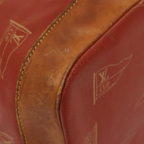 LOUIS VUITTON LV Cup Saint Tropez Shoulder Bag Red M80026 LV Auth 137121
