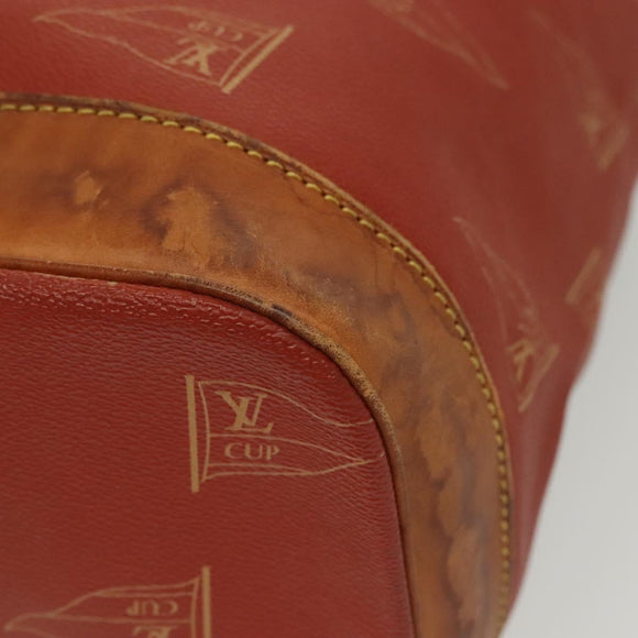 LOUIS VUITTON LV Cup Saint Tropez Shoulder Bag Red M80026 LV Auth 137121