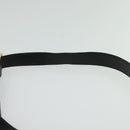 Salvatore Ferragamo Gancini Shoulder Bag Leather Black Gold Auth 137128-8