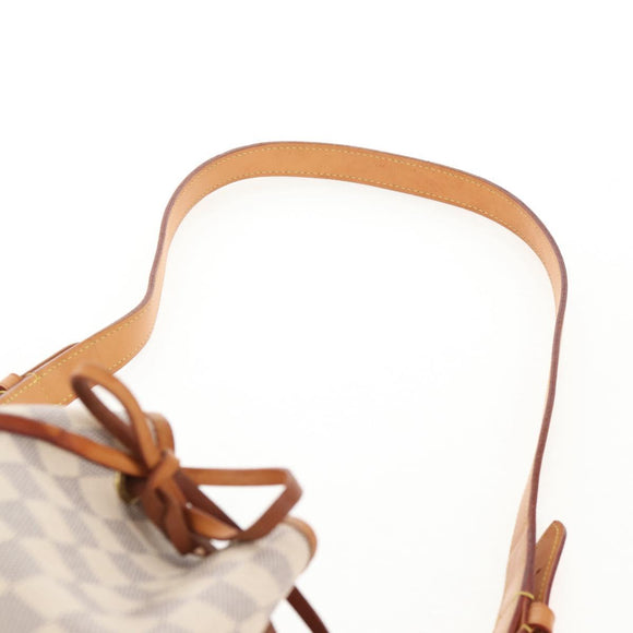 LOUIS VUITTON Damier Azur Noe BB Shoulder Bag N41220 LV Auth 137146V