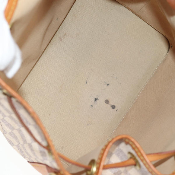 LOUIS VUITTON Damier Azur Noe BB Shoulder Bag N41220 LV Auth 137146A