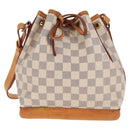 LOUIS VUITTON Damier Azur Noe BB Shoulder Bag N41220 LV Auth 137146A-13