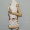 LOUIS VUITTON Damier Azur Noe BB Shoulder Bag N41220 LV Auth 137146A-26