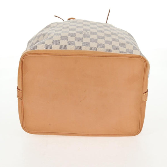 LOUIS VUITTON Damier Azur Noe Shoulder Bag N42222 LV Auth 137147A