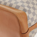 LOUIS VUITTON Damier Azur Noe Shoulder Bag N42222 LV Auth 137147A-17