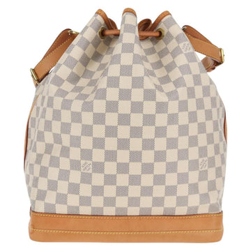 LOUIS VUITTON Damier Azur Noe Shoulder Bag N42222 LV Auth 137147A - 0
