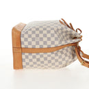 LOUIS VUITTON Damier Azur Noe Shoulder Bag N42222 LV Auth 137147A-4