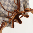 LOUIS VUITTON Damier Azur Noe Shoulder Bag N42222 LV Auth 137147A-6