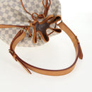 LOUIS VUITTON Damier Azur Noe Shoulder Bag N42222 LV Auth 137147A-7